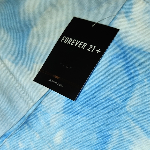 COOL ☆ CLOUD DYED ☆ DENIM SKIRT ☆ 3x ☆ NWT - Picture 6 of 8